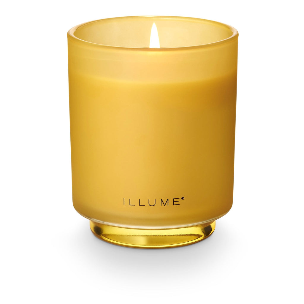 Rhubarb Honey Refillable Boxed Glass Candle - Illume Candles - 45375008000