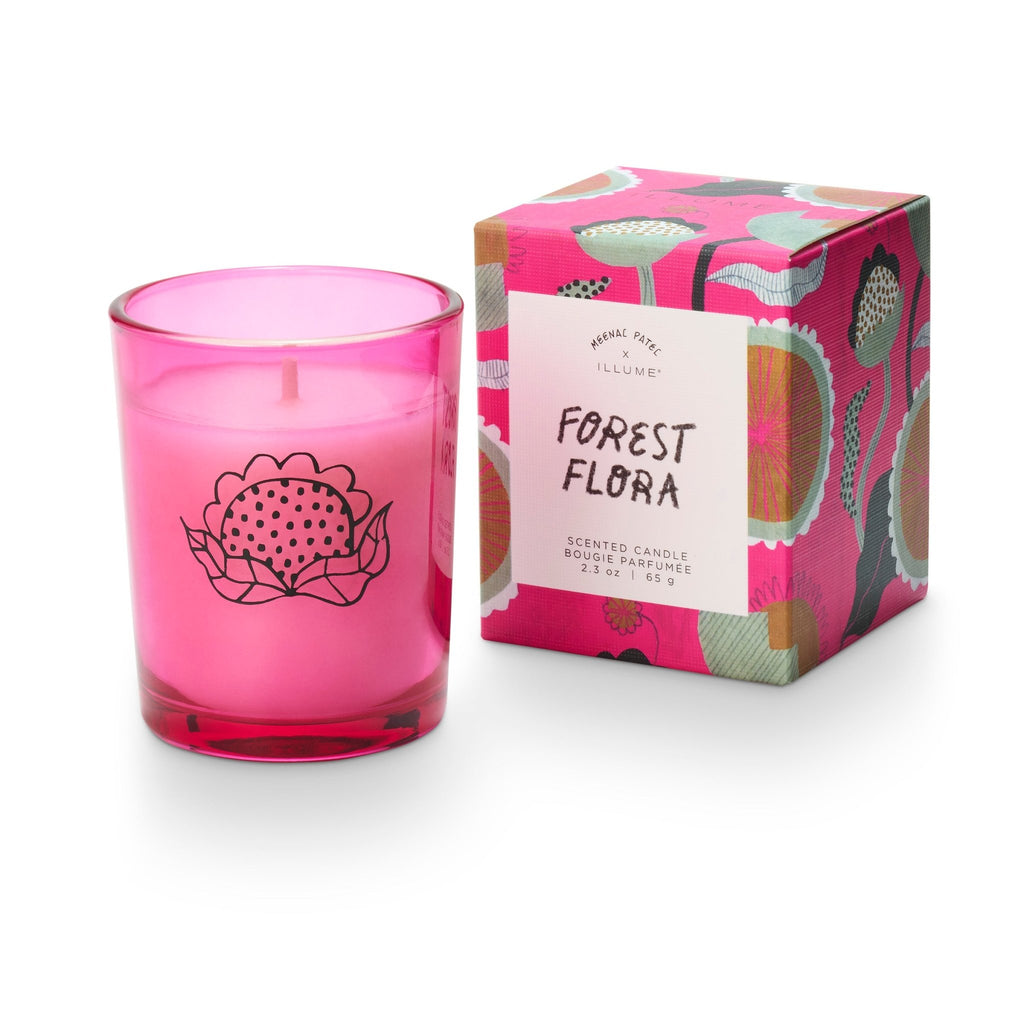 Forest Flora Artist Boxed Votive Candle - Illume Candles - 46101001000