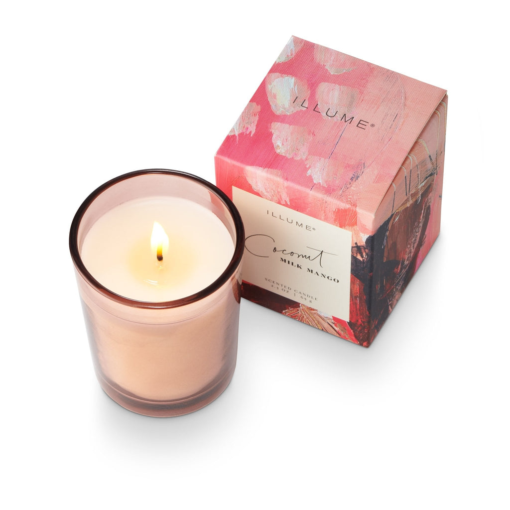 Coconut Milk Mango Artist Boxed Votive Candle - Illume Candles - 46299051000