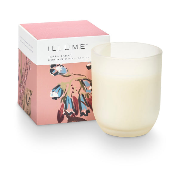 Terra Tabac Baby Boxed Glass Candle - Illume Candles - 46319001000