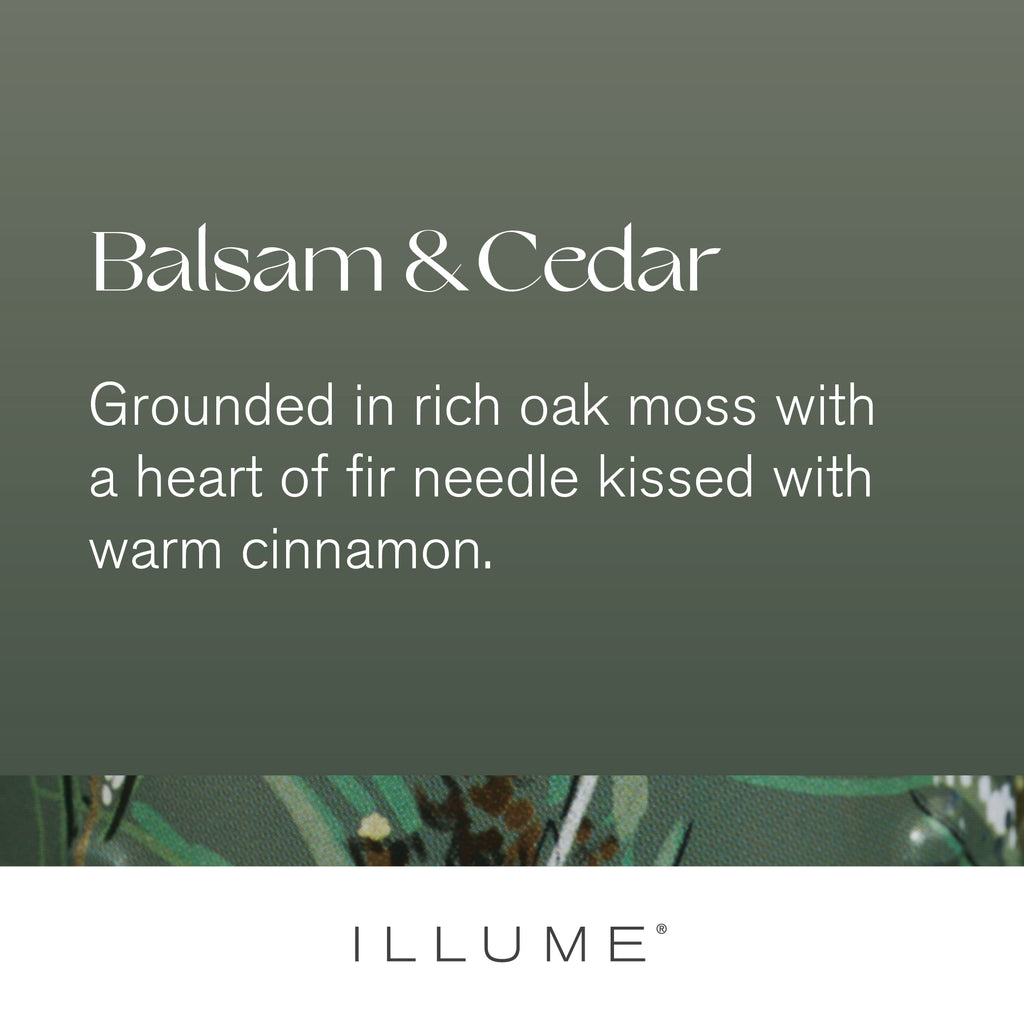 Balsam & Cedar Silver Mercury Ornament Candle - Illume Candles - 45238072000
