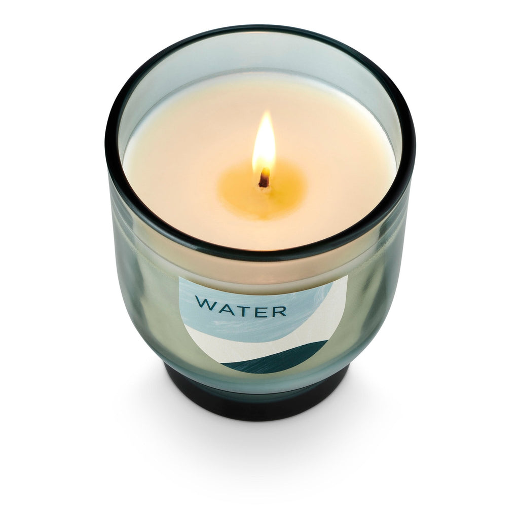 Water Elements Glass Candle - Illume Candles - 46305004000