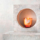 Fire Element Glass Candle