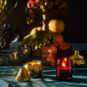 Spiced Pear Boxed Glass Candle