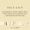 Isla Lily Medium Fragranced Pillar Candle - Illume Candles - 46273004000