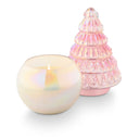 Pink Pine Pearl Tree Candle