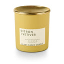 Citron and Vetiver Lidded Jar Candle - Illume Candles - 46269004000