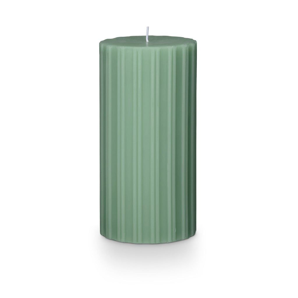Hinoki Sage Medium Fragranced Pillar Candle - Illume Candles - 46273003000