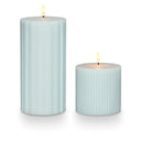 Fresh Sea Salt Medium Fragranced Pillar Candle - Illume Candles - 46273341000