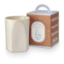 Cafe au Lait Petite Boxed Ceramic Candle - Illume Candles - 46301002000