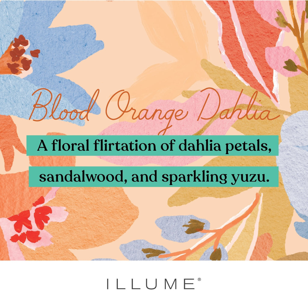 Blood Orange Dahlia Aromatic Diffuser - Illume Candles - 45401344000